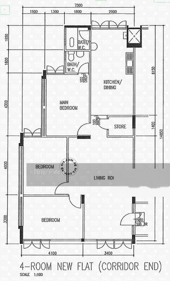Blk 707 Clementi West Street 2 (Clementi), HDB 4 Rooms #131030492
